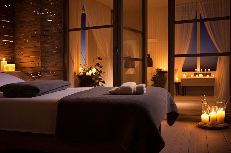 Aromatherapy oils at Aquarius Thai Spa